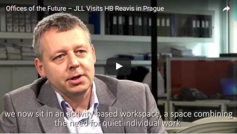 Kanceláře budoucnosti – JLL navštívila společnost HB Reavis v Praze
